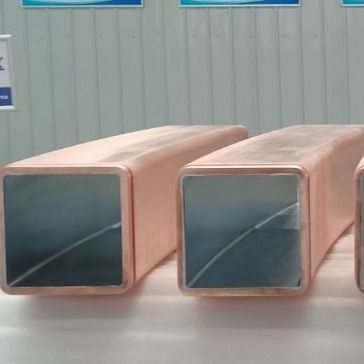 Beam Blank 145x145mm Copper Mould Tube High Tolerance