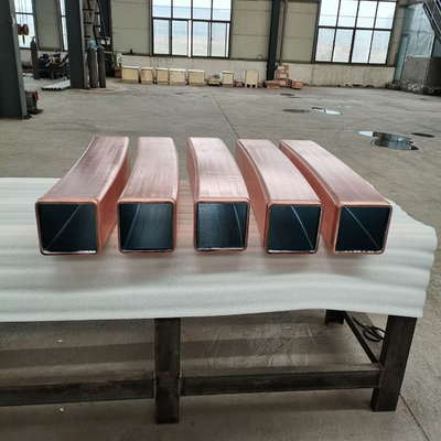 Customized Copper CCM Mould Tube Rectangular Cast Steel
